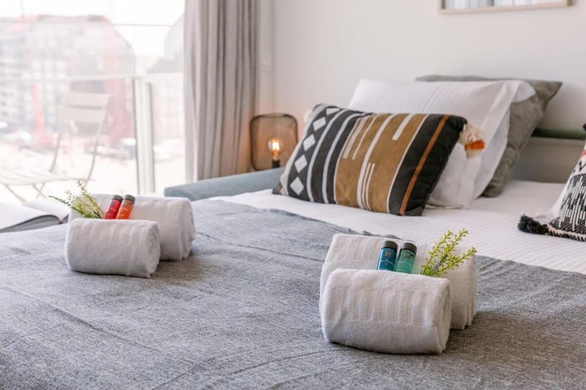 Apartamento Stunning Studio With Sea-View And Terrace Knokke-Heist Exterior foto